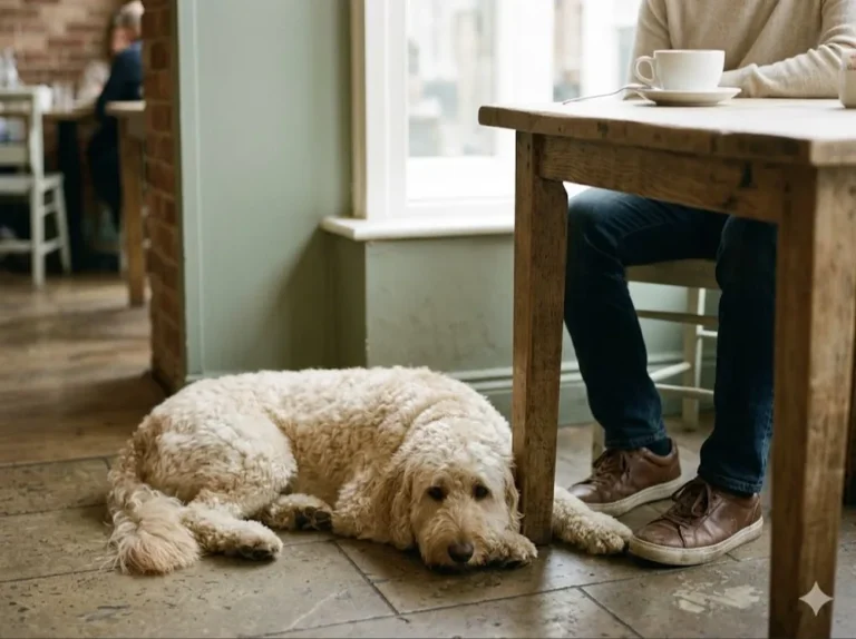 Doodle im Restaurant: Etikette, Training, was Gastgeber erwarten
