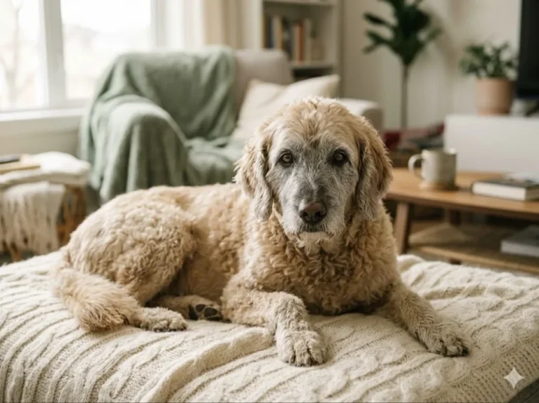 Senior-Doodle: 12 Anzeichen, dass dein Hund älter wird